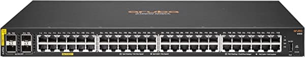 Aruba 6100 48G Class4 PoE 4SFP+ 370W Switch - JL675A#ABA US Localización/Cable
