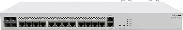 MikroTik CCR2116-12G-4S+ Router Cloud Core 16GB, 13 puertos Gigabit, 4 SFP+