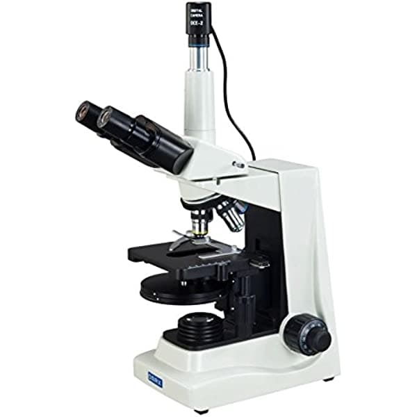 OMAX microscopio compuesto digital Plan de contraste de fase Siedentopf 1600X M834PLAN-PHB3-C02