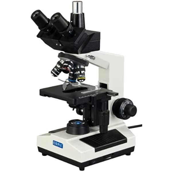 Omax 40 x -1000 x trinocular Compuesto biológica microscopio con reemplazable con luz LED M837L