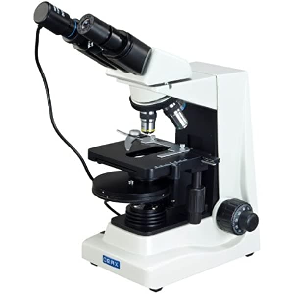 Omax 40 x -1600 X contraste de fase microscopio compuesto Siedentopf + USB Cam M824-PHB3-C02