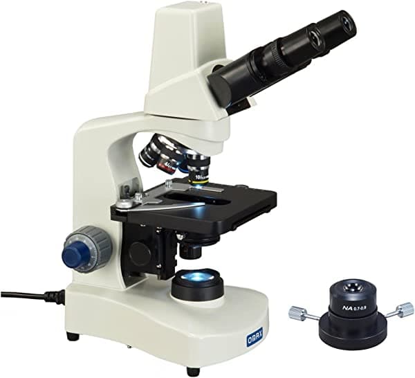 Omax 40 x -2000 x cámara 3 Mp integrada LED Microscopio Binocular Compuesto con seco Darkfield condensador MD8211S30-A191