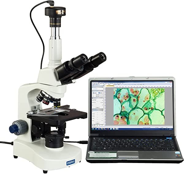 Omax 40 x -2500 X Digital trinocular Compuesto siedentopf LED Microscopio con Kohler iluminador y 9 MP cámara M8311Z-A195KL-C90U