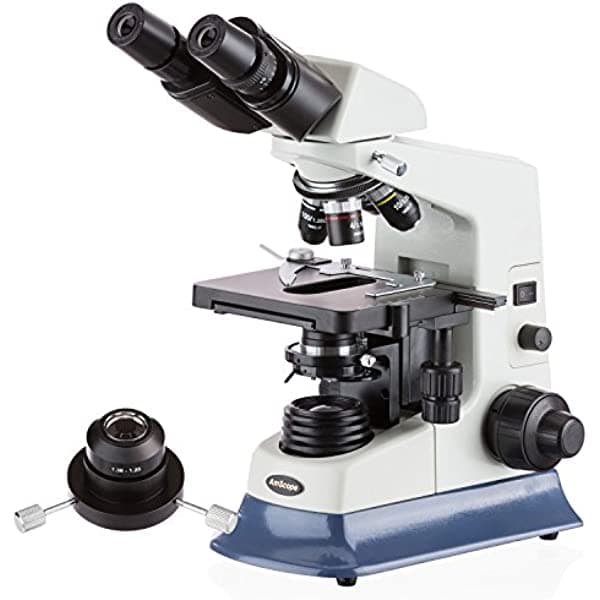 AmScope b590b-dko 40 x -2000 X Profesional Darkfield y brightfield biológica microscopio
