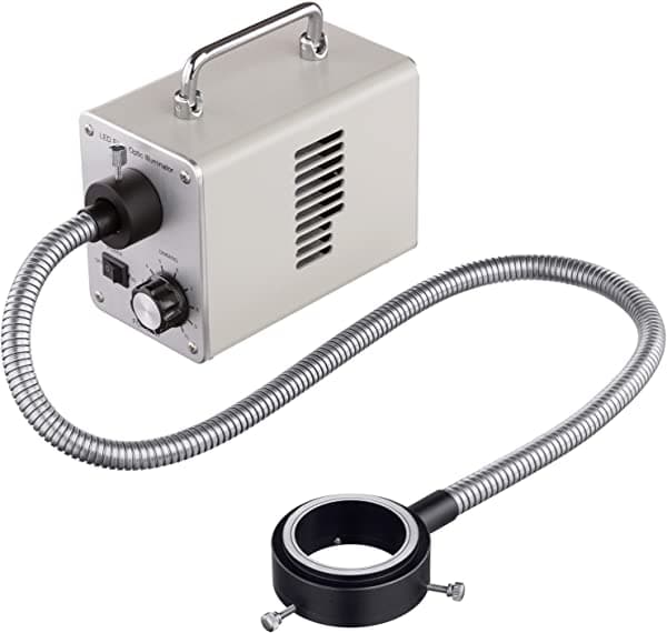 AmScope LED-50WR 50 W LED Fibra Óptica Junta Tórica Microscopio Iluminador de luz