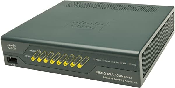 Cisco asa5505-sec-bun-k9 asa 5500 Series Adaptive Security Router Appliance ASA5505-SEC-BUN-K9-RF