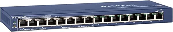 Netgear FS116PNA 16 puertos 10/100 Switch con 8 PoE