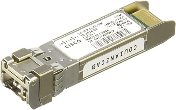 Cisco DS-SFP-FC8G-SW 8-Gbps Fibre Channel SFP + de onda corta