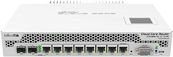 Mikrotik CCR1009-7G-1C-1S+PC Alámbrico Router Ethernet Color blanco router