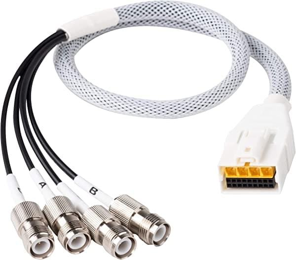 Cisco Aironet Cable de antena coaxial de 2 pies, Dardo de conector RP-TNC a RF, garantía limitada de hardware de 90 días (AIR-CAB002-DART-R=)