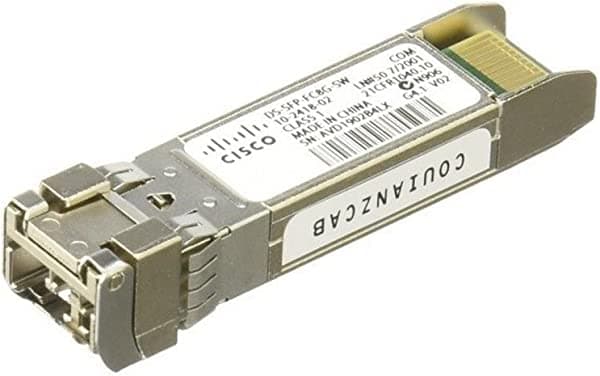 Módulo de conmutación SFP+ de canal de fibra de 8 Gbps de Cisco - 1 x canal de fibra8 DS-SFP-FC8G-SW=