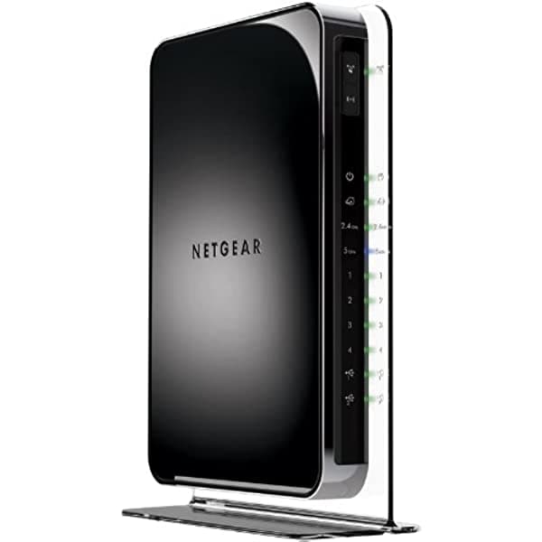 Netgear Router Gigabit inalámbrico de doble banda N900 WNDR4500-100EUS