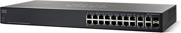 Cisco SG 300 - 20 (srw2016-k9-na) 20-port Gigabit Managed Switch