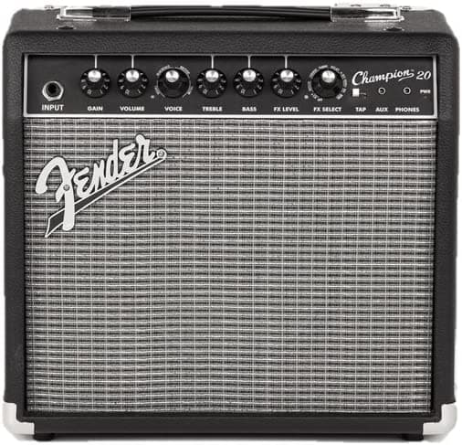 Amplificador Fender Champion 40 De Guitarra Eléctrica De 40 Vatios Negro 2330200000