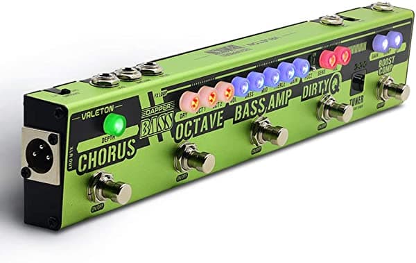VALETON Dapper Bass DI Preamplificador Sesión Etapa Gigging Gear Pedal Multiefectos (VES-2)