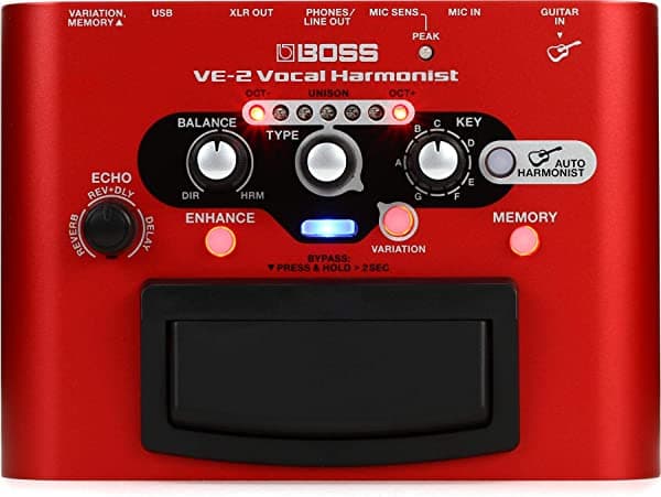 Boss Procesador vocal portátil VE-2