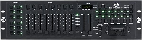 ADJ Products, DMX Operator-384,384 canales DMX 512 con 12 programas de persecución y 8 atenuadores