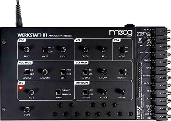 Moog Werkstatt-01 - Kit de sintetizador analógico con placa de expansión CV WERKSTATT-EXP-01