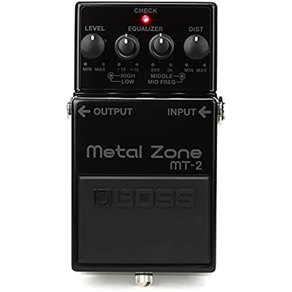 Boss MT-2-3A - Pedal de distorsión de zona metálica para 30 aniversarios