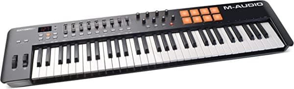 inMusic Brands M-Audio Oxygen 61 MK IV - Teclado controlador MIDI USB de 61 teclas con pads