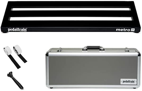 Pedaltrain PT-M24-HC Metro 24 - Tablas de pedal con estuche rígido