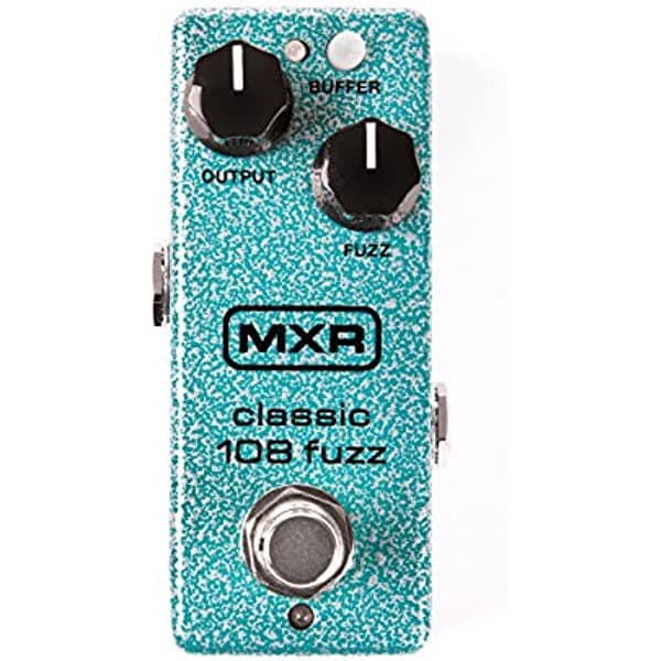 JIM DUNLOP Mini pedal de efectos de guitarra MXR Classic 108 Fuzz M296