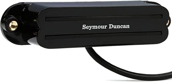 Seymour Duncan 11205-02 SHR-1b Hot Rails Strat - Puente de pastilla para guitarra, color negro SSHR-1B BLK