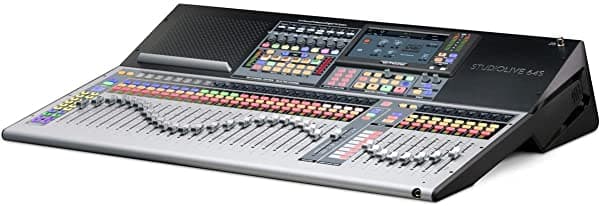 PreSonus StudioLive 64S Consola/grabador/interfaz digital de 64 canales/43 buses con red AVB y motor DSP Quadcore FLEX