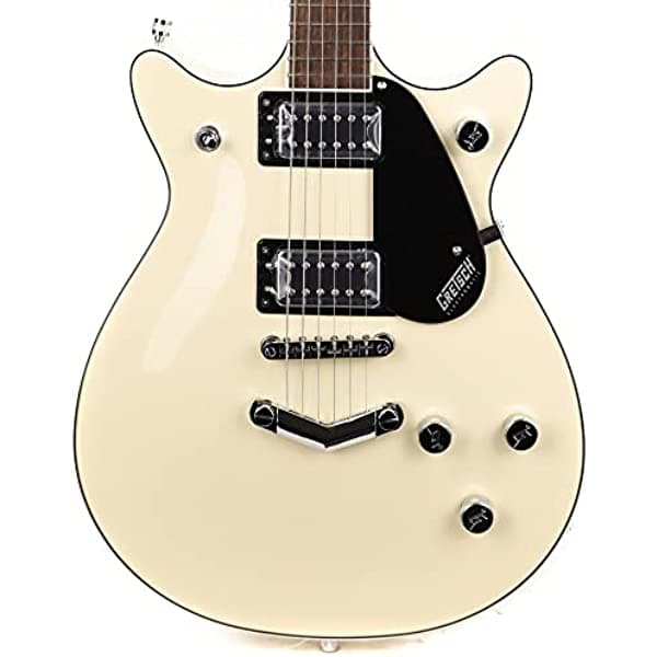 Gretsch G5222 - Guitarra eléctrica electromática doble jet BT - Blanco vintage 2509310505