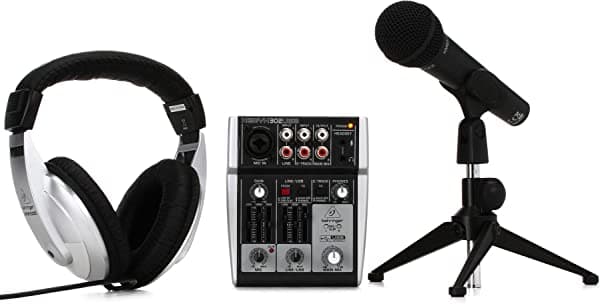 Behringer PODCASTUDIO 2 USB Bundle - Paquete de podcasting