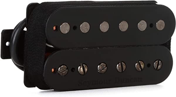 Seymour Duncan Nazgul - Pastilla Humbucker de alto rendimiento, puente negro S NAZGUL BLK 6 STR