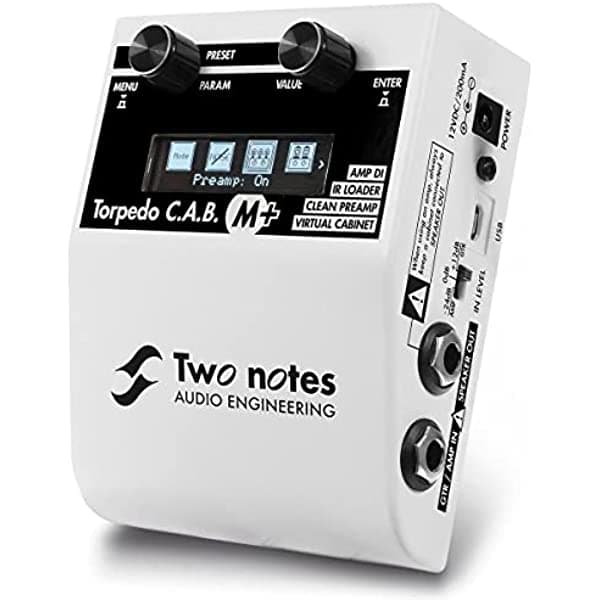 Two Notes Audio Engineering Dos Notas Torpedo C.A.B. Metros Altavoz Simulador Pedal