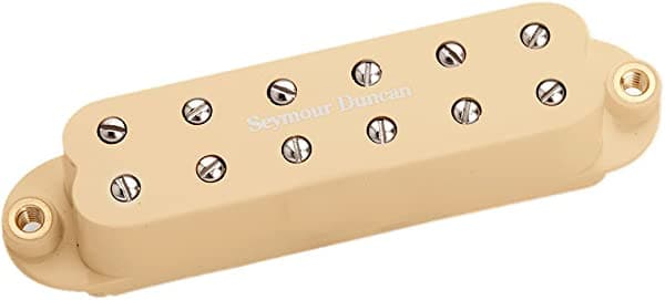 Seymour Duncan SL59 - 1B Poco '59 Strat Puente Pickup, color crema 11205-22-C