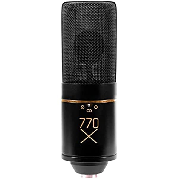 Micrófono de condensador cardioide MXL 770., Negro y dorado 770X