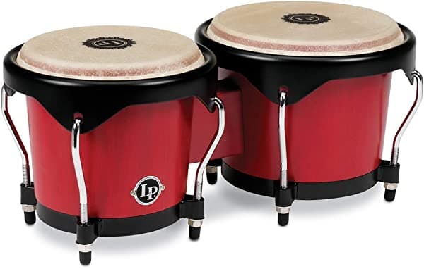 Latin Percussion lp601ny-rw LP City Bongos de madera - Madera Roja