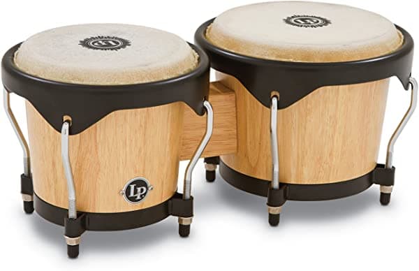 Latin Percussion LP601NY-AW LP City Wood Bongos - Natural