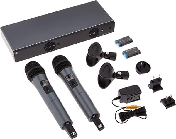 Sennheiser XSW DUAL-A - Sistema de micrófono inalámbrico de canal (reacondicionado) 508270-cr