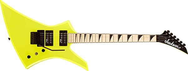 Jackson X Series Kelly KEXM Guitarra eléctrica, Diapasón de arce, Amarillo neón 2919904504