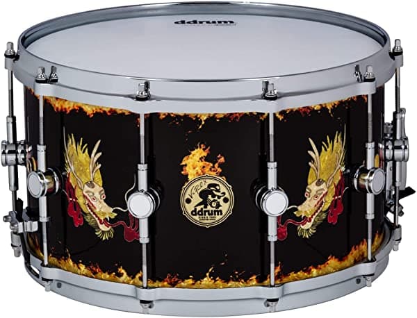 ddrum Vinnie Paul Signature - Redoblante (8.0 x 14.0 pulgadas) VP SD 8X14 DRGN LTD
