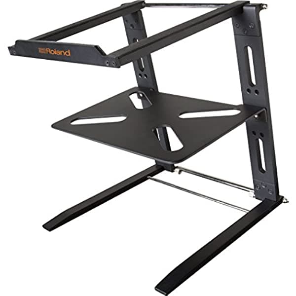Roland LP-1T - Soporte plegable de aluminio para portátil con bolsa de transporte
