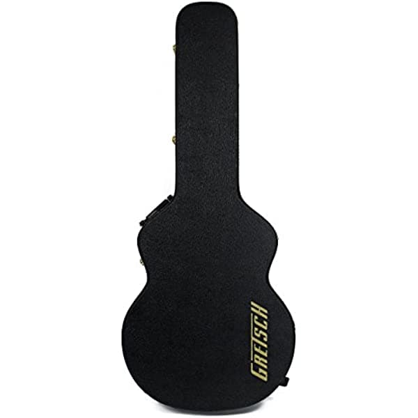 Gretsch G6242L-FT - Estuche rígido (tapa plana, 17.0 pulgadas), color negro 099-6480-000
