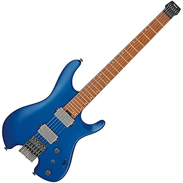 Ibanez Q52 Guitarra Eléctrica Standard Headless Azul Laser Mate c/Funda Gig Bag Q52LBM