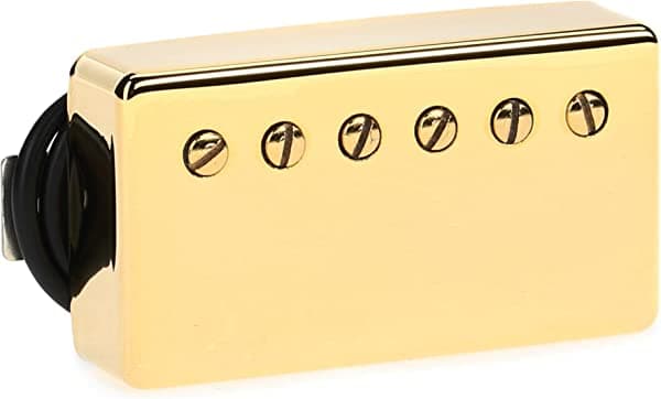 Seymour Duncan Pastilla Humbucker de cuello modelo 78, color dorado 78 Model Neck Gld Cvr