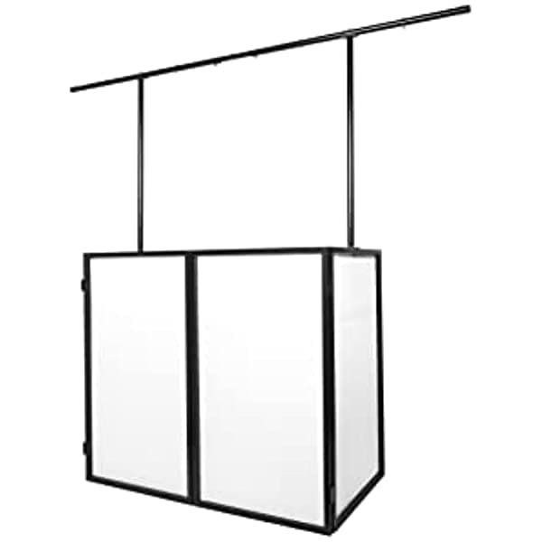 Headliner Los Angeles Ventura portátil DJ Booth y sistema de barra de iluminación (HL30041)