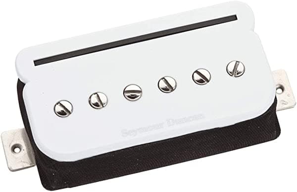 Seymour Duncan shpr-1b p-rails - Puente Pickup, color blanco SHPR-1b P-Rails WHT