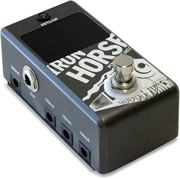 Outlaw Pedal de Efectos Sintonizador iron-horse & fuente de alimentación