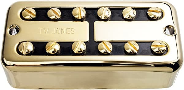 TV Jones TV - Guitarra clásica puente Pickup, Oro, soporte universal 4334378034