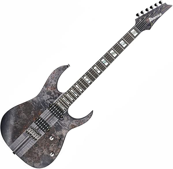 Ibanez RGT1221PBDTF RG Series - Guitarra eléctrica premium de 6 cuerdas (Deep Twilight Flat)