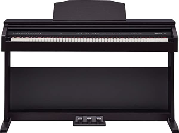 Roland RP30 Piano Digital Edición Especial con Sonido Superior y Diseño Elegante | Ideal para Práctica y Lecciones | 15 Tonos Integrados | Conectividad Móvil | Doble Salida para Auriculares