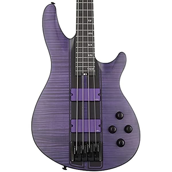 Schecter C-4 GT - Bajo - Trans Purple satinado 1530